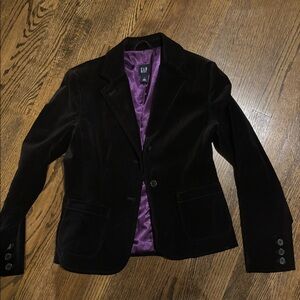 Gap velvet blazer 🎄💜